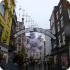 Anchored festive decorations