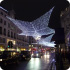 Anchored festive lights